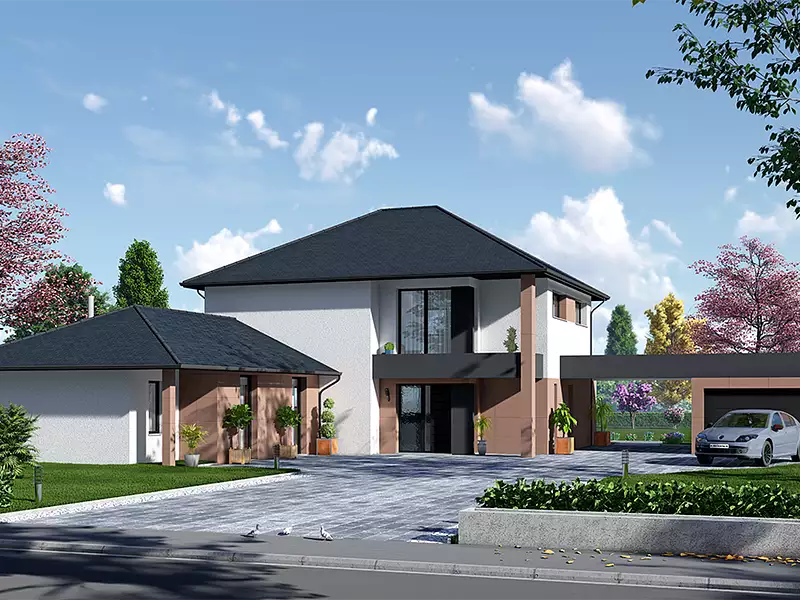 Maison neuve, 191 m² - Antony (92160)