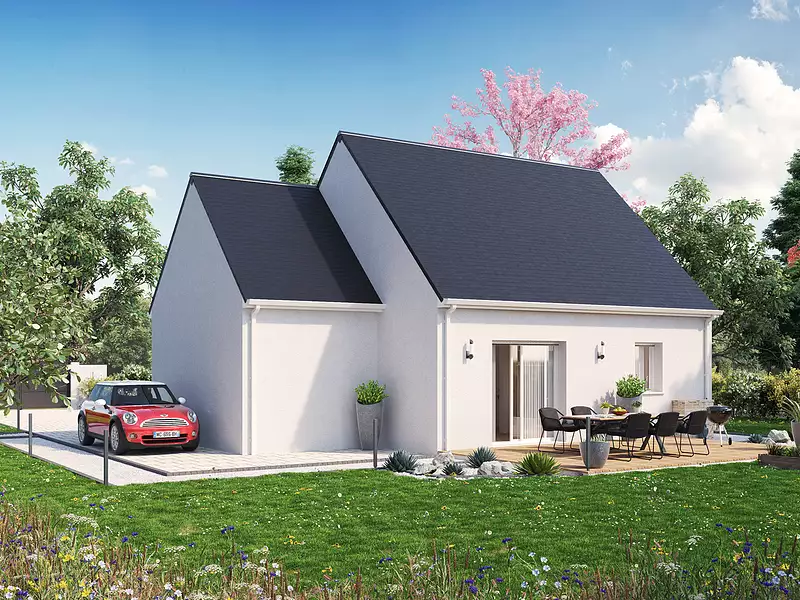 Maison neuve, 64 m² - Vern-d'Anjou (49220)