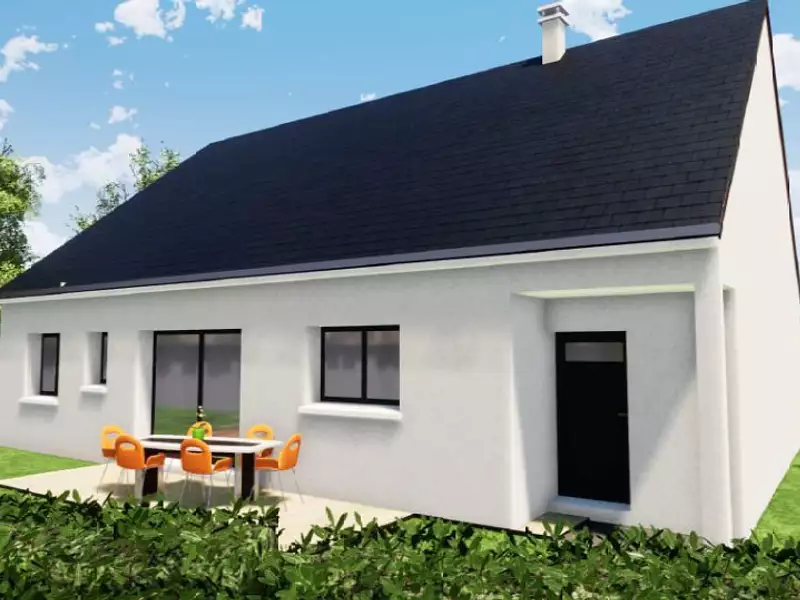 Maison neuve, 104 m² - Roézé-sur-Sarthe (72210)