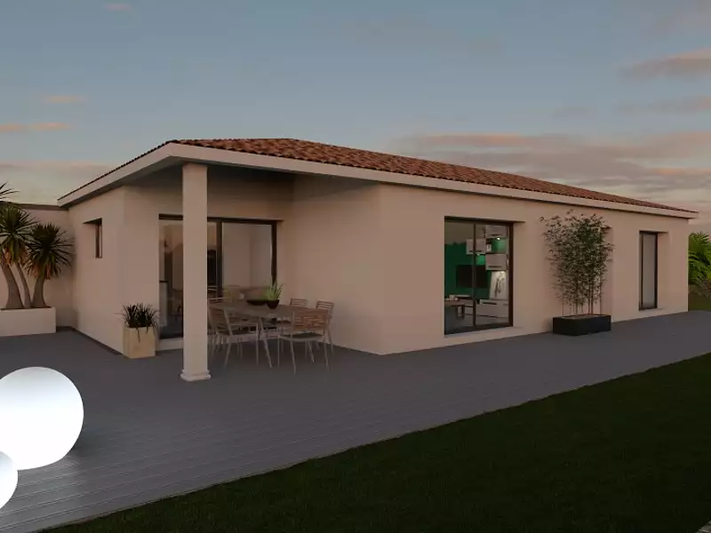 Maison neuve, 80 m² - Cuers (83390)