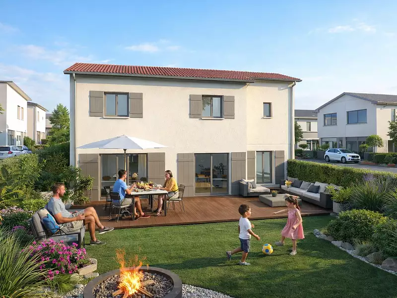 Maison neuve, 109 m² - Val d'Oingt (69620)