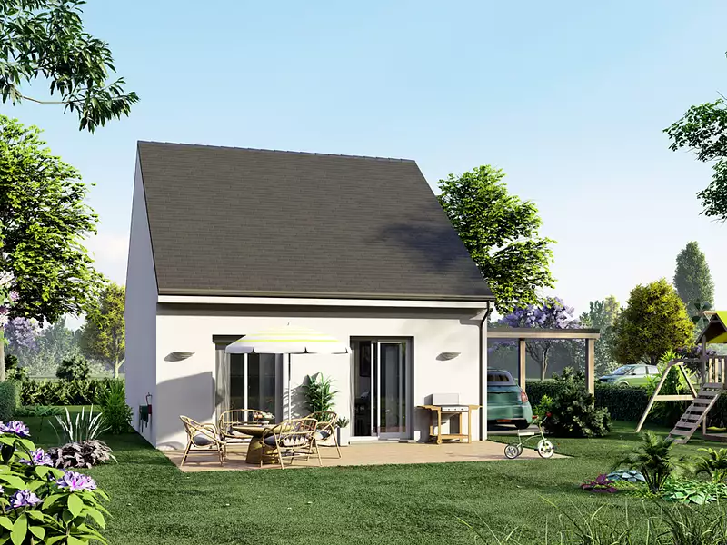 Maison neuve, 70,28 m² - Lison (14330)