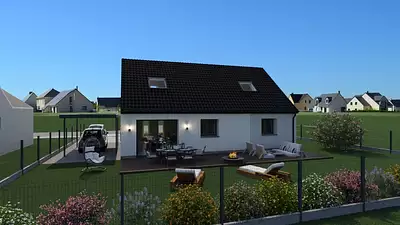 Maison neuve, 80 m²