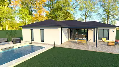 Maison neuve, 100 m²