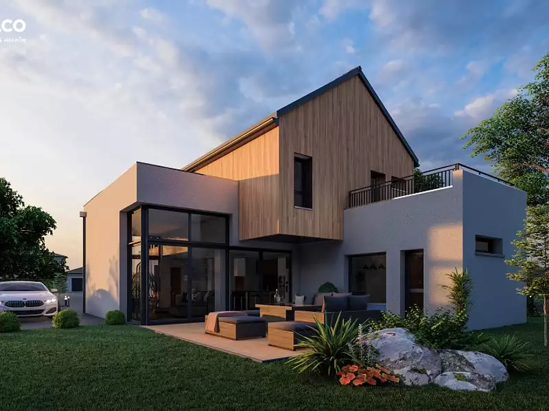 Maison neuve, 134 m² - Hauville (27350)