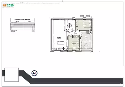 Maison neuve, 61 m²