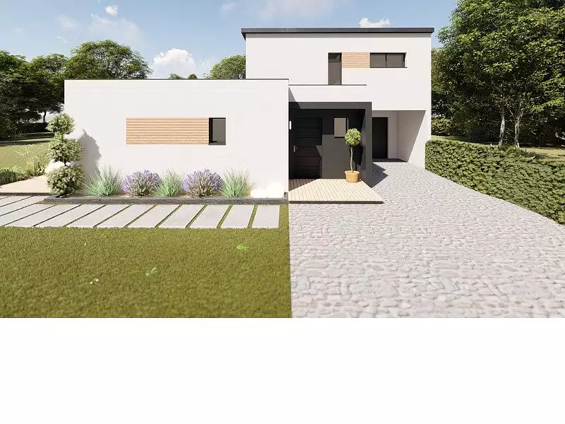 Maison neuve, 130 m² - Gourin (56110)