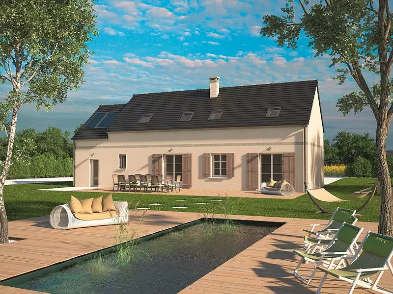 Maison neuve, 145 m² - Livry-sur-Seine (77000)