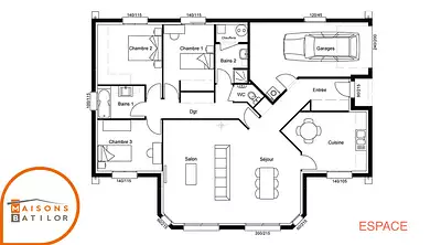 Maison neuve, 106 m²