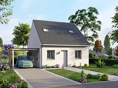 Maison neuve, 70,28 m²