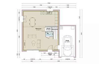 Maison neuve, 94 m²