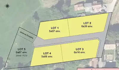 Terrain à bâtir, 507 m²