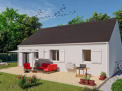 Maison neuve, 90 m²