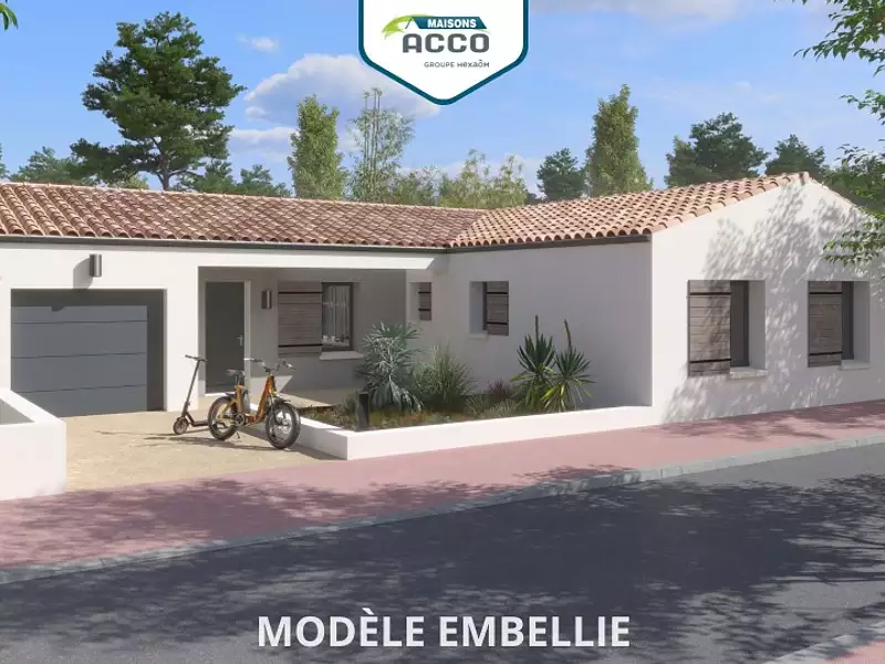Maison neuve, 115 m² - Longèves (17230)