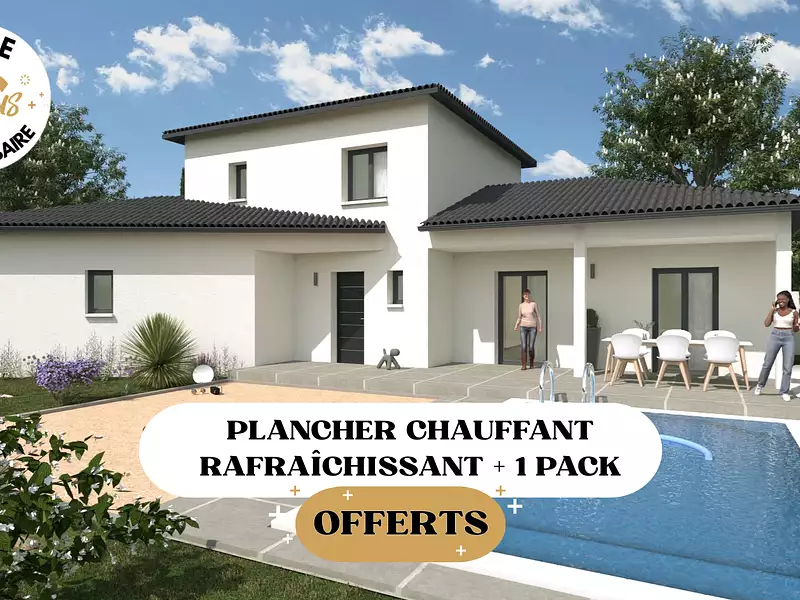 Maison neuve, 140 m² - Saint-Laurent-de-Mure (69720)