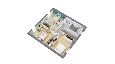 Maison neuve, 90 m²