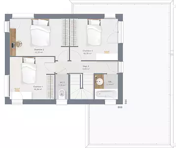 Maison neuve, 115 m²