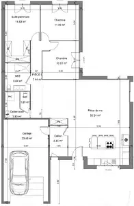 Maison neuve, 100 m²