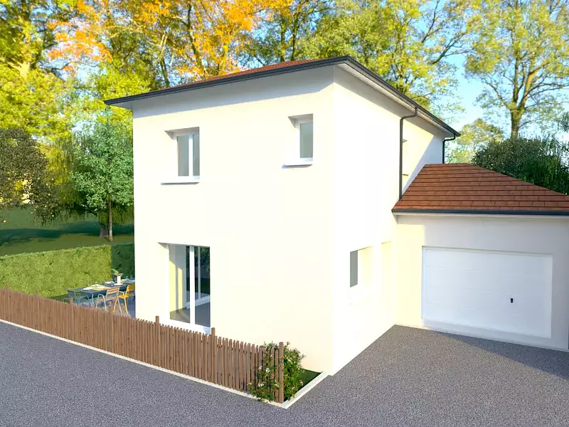 Maison neuve, 92 m² - Frontonas (38290)