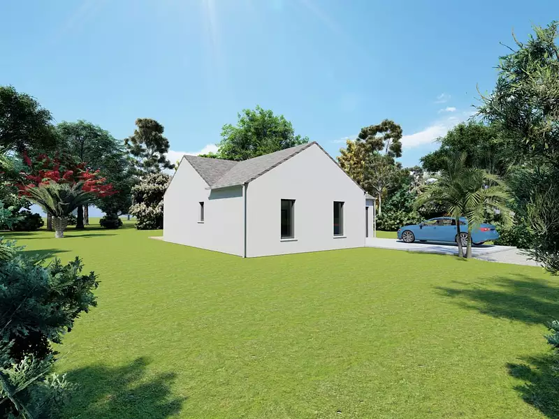 Maison neuve, 70 m² - Saint-Grégoire (35760)