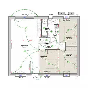 Maison neuve, 80 m²