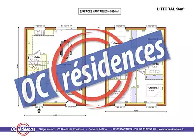 Maison neuve, 95 m²