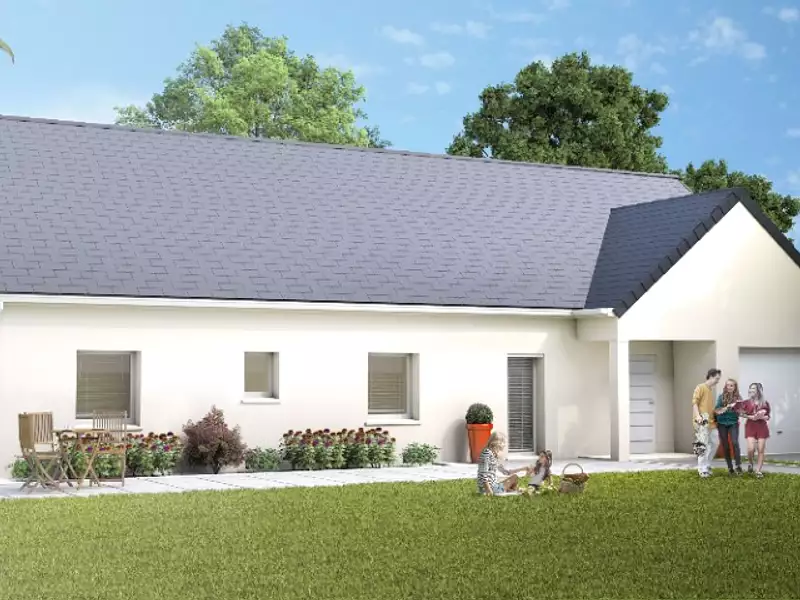 Maison neuve, 80 m² - Tauxigny-Saint-Bauld (37310)