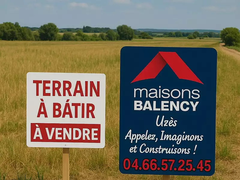 Terrain à bâtir, 897 m² - Théziers (30390)