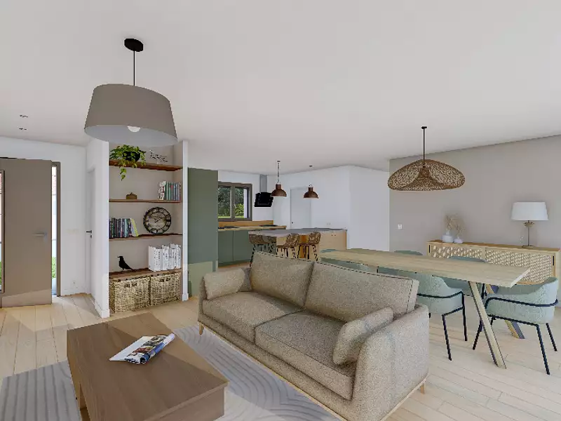 Maison neuve, 80 m² - Toulenne (33210)