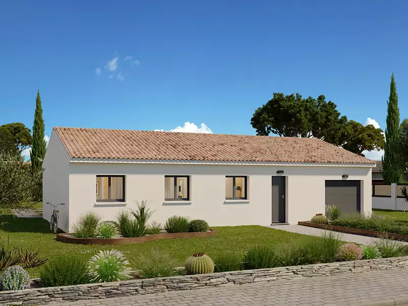 Maison neuve, 101 m² - Gigean (34770)