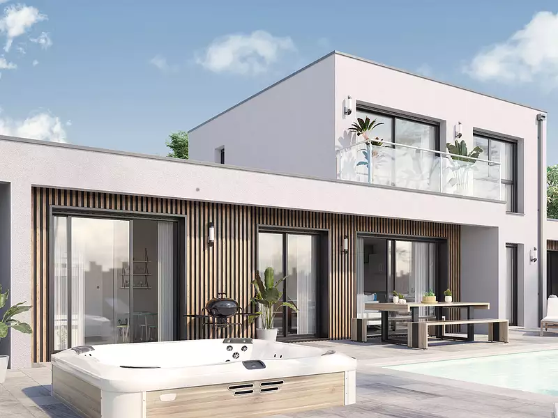 Maison neuve, 140 m² - Mettray (37390)