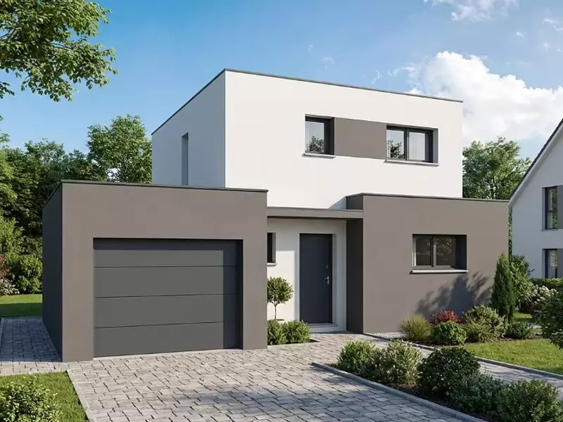 Maison neuve, 98 m² - Jebsheim (68320)