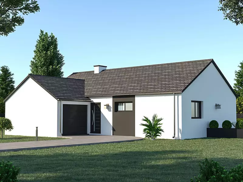 Maison neuve, 85 m² - Plouguerneau (29880)