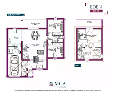 Maison neuve, 115 m²