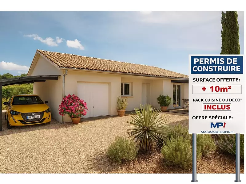 Maison neuve, 90 m² - Crottet (01290)