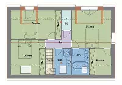 Maison neuve, 120 m²