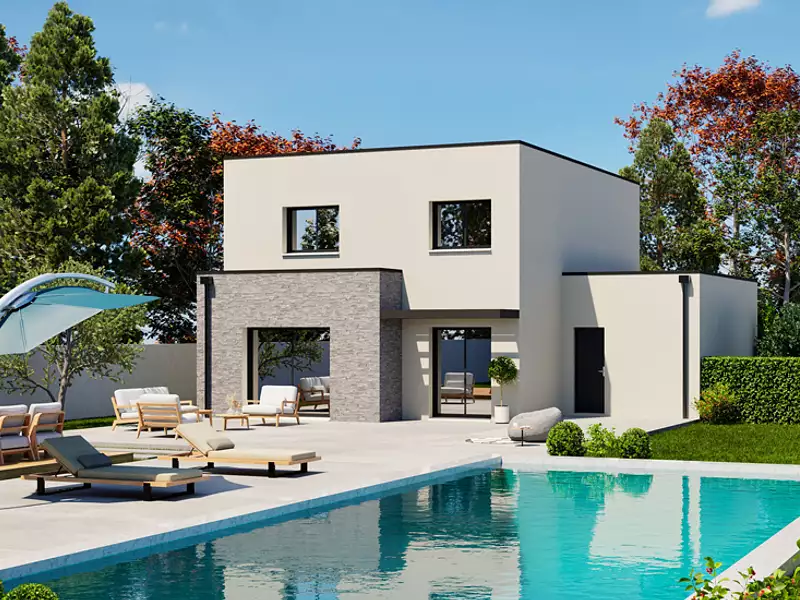 Maison neuve, 132 m² - Châteaudun (28200)