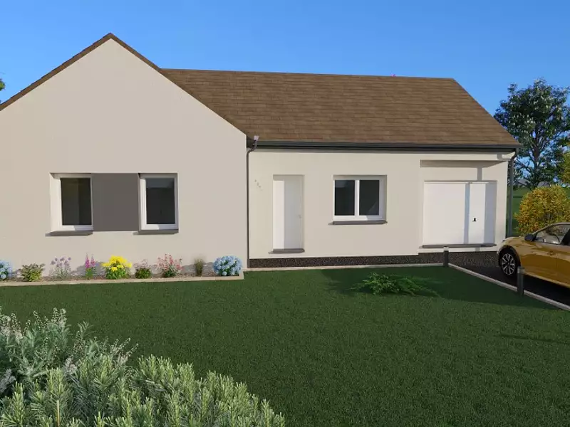 Maison neuve, 83 m² - Rebergues (62850)