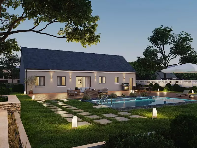 Maison neuve, 118 m² - Saint-Amand-Montrond (18200)