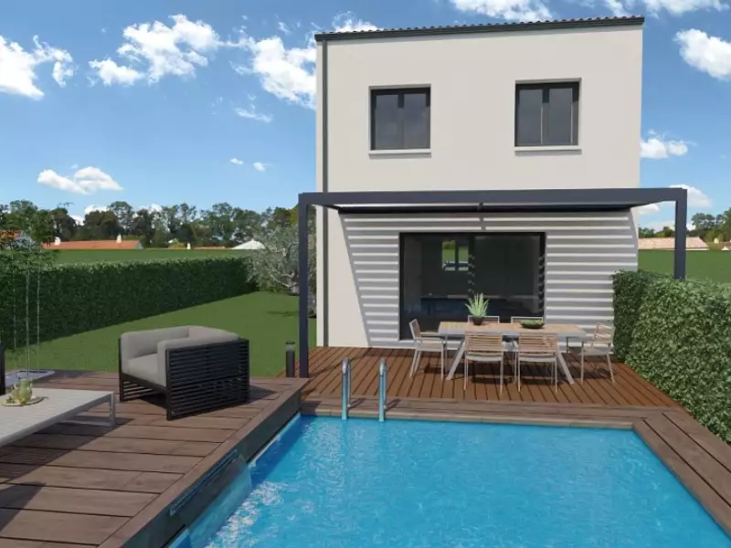 Maison neuve, 87 m² - Vailhauquès (34570)