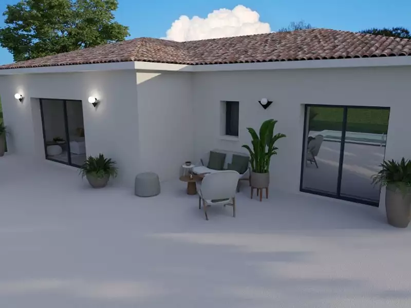 Maison neuve, 100 m² - Le Val (83143)