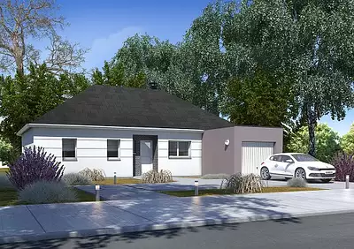 Maison neuve, 92,32 m²