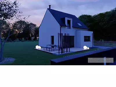 Maison neuve, 100 m² - Guipavas (29490)