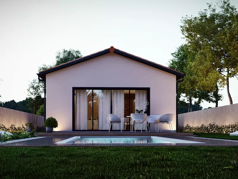 Maison neuve, 100 m² - Saint-Julien-sur-Veyle (01540)