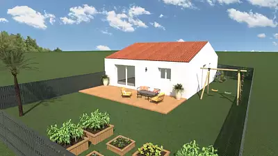 Maison neuve, 70 m²