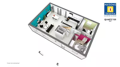 Maison neuve, 125 m²