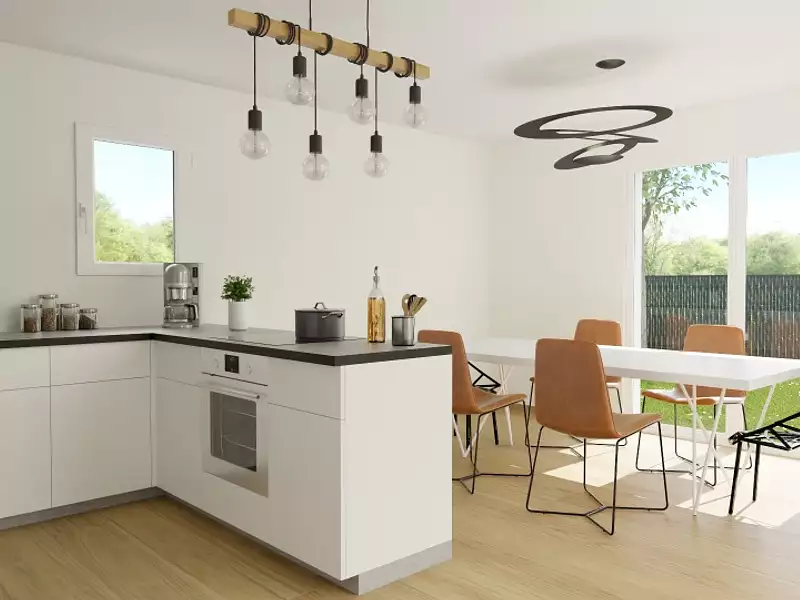 Maison neuve, 97 m² - Mettray (37390)