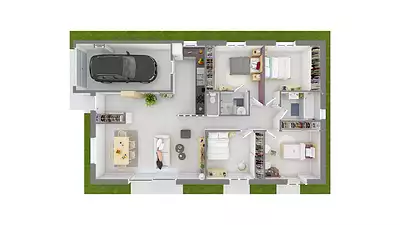 Maison neuve, 100 m²
