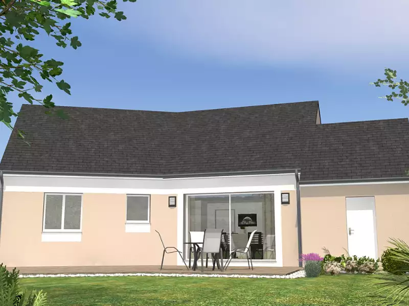 Maison neuve, 90 m² - Cernusson (49310)