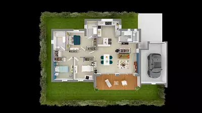 Maison neuve, 100 m²